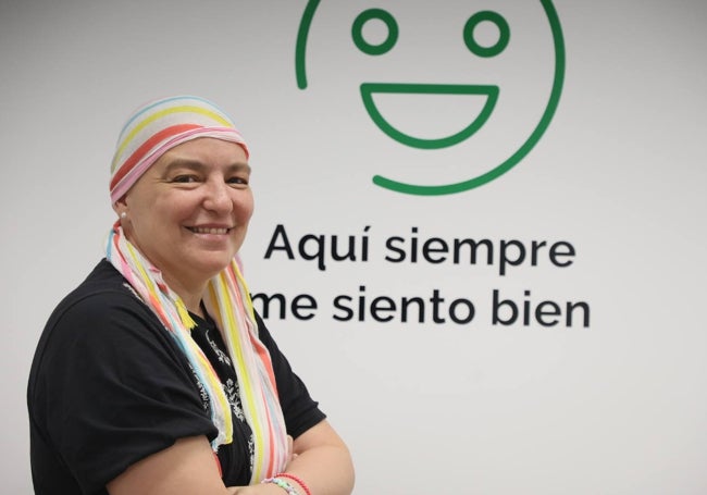 Verónica Hernández está afrontando la enfermedad con una actitud muy positiva.